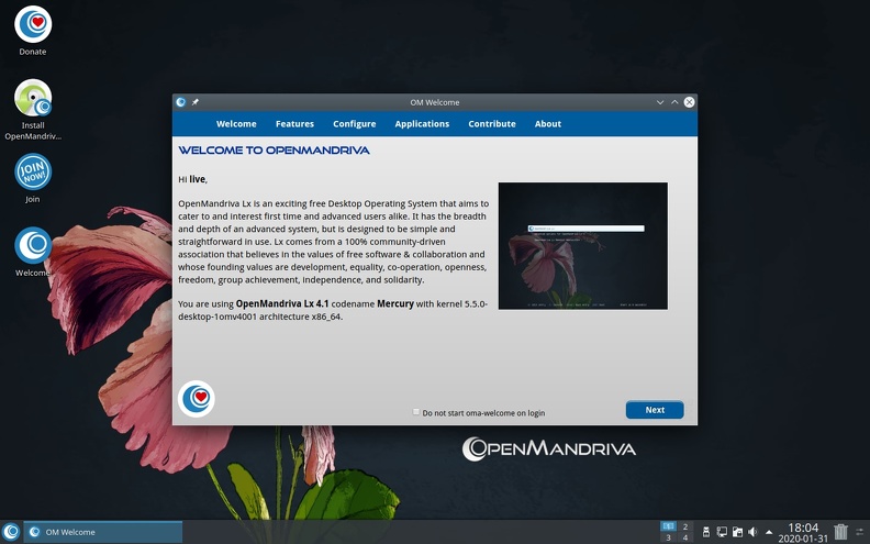 OpenMandriva Screenshots